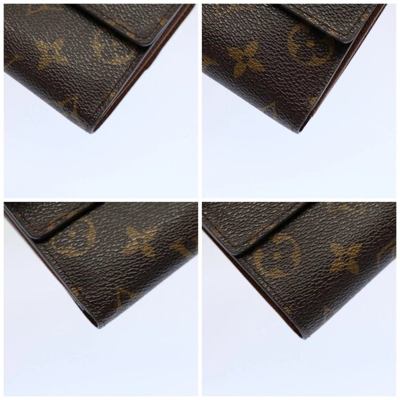 LOUIS VUITTON Monogram Porte Monnaie Bier Cartes Crdit Wallet - Picture 16 of 16